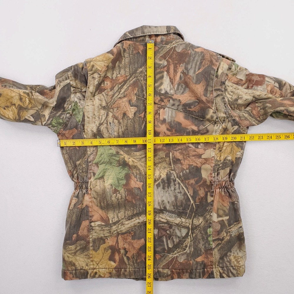 Liberty Jacket Women Large Brown Green Camo Coat Fleece Lined Bill Jordan Timber - Picture 8 of 11
